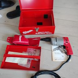 Milwaukee Heavy Duty Screw Shooter 6751-1 With All Accessories,Box, Instructions,