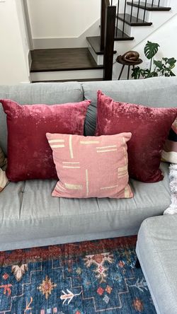 West Elm Decorative Throw Pillows Set of 3