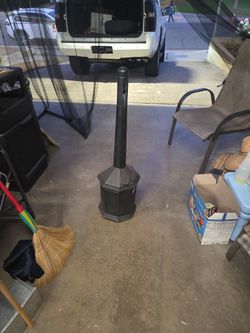 "Smoker's Outpost" Cigarette Butt Tub