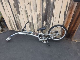 Trail-a-bike trailing bike for kids
