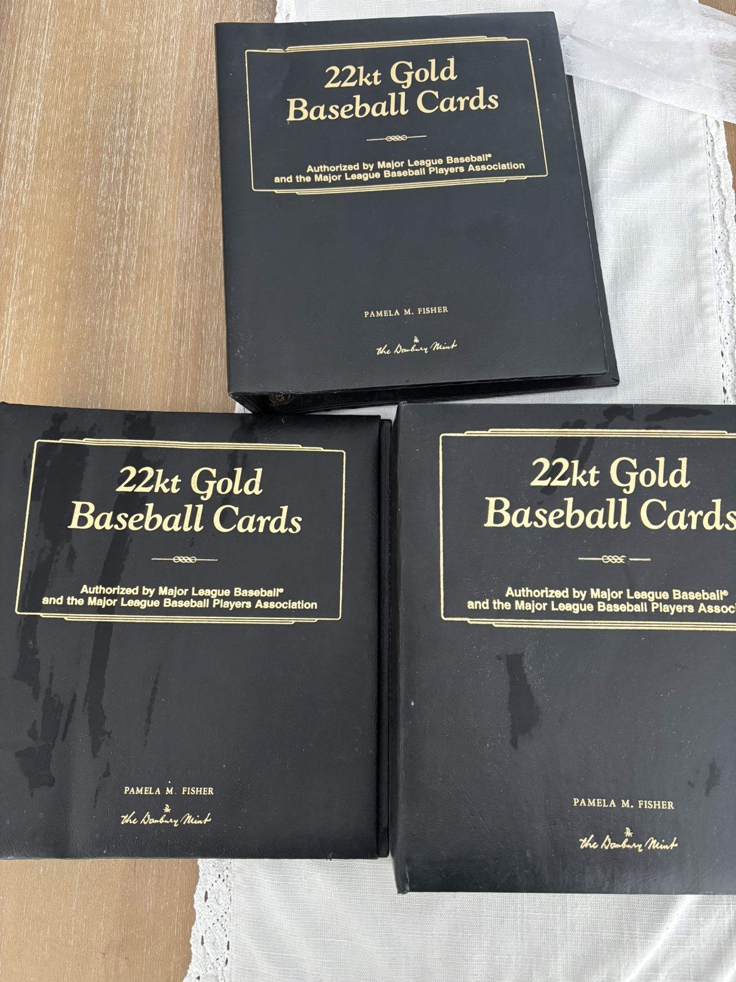 22k Gold Baseball Cards 