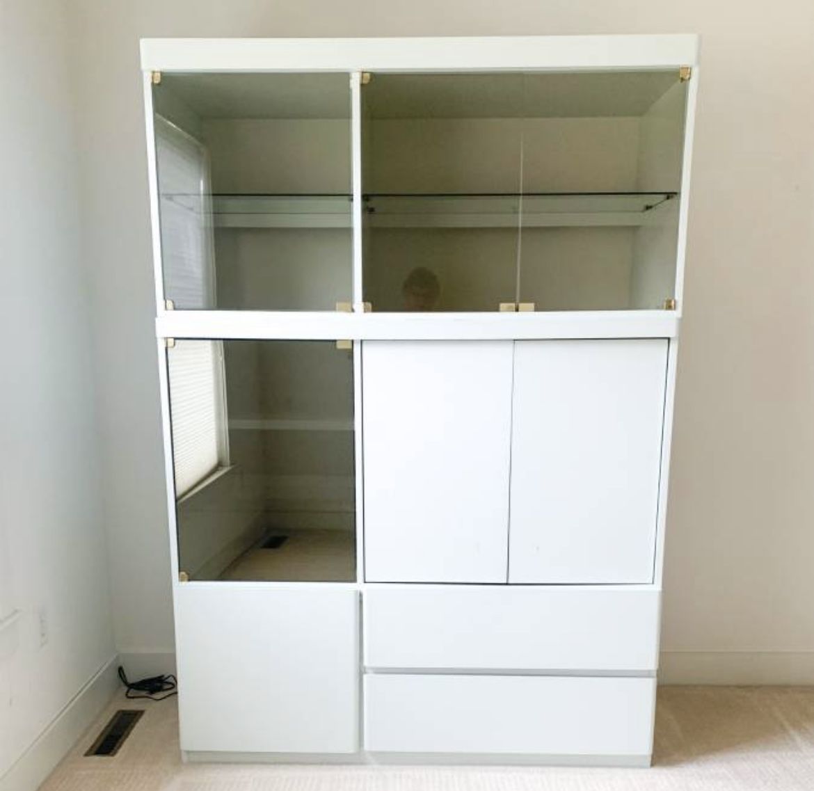 White Entertainment Center