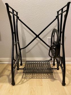 Antique Wrought Iron Sewing Stand (North County)