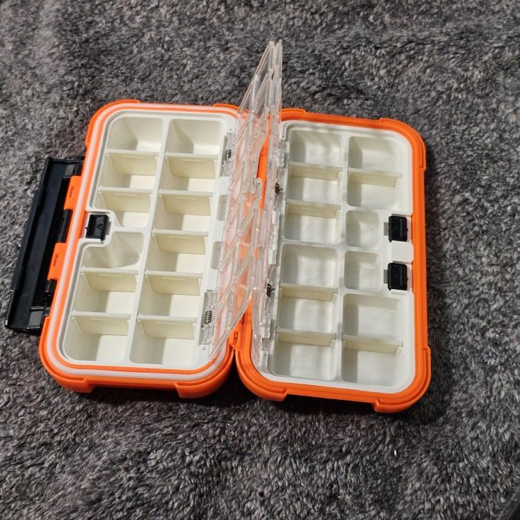Storage Case For Fishing Hooks Etc, Good Condition 