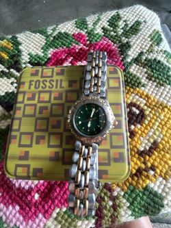 Vintage Fossil Watch 1996