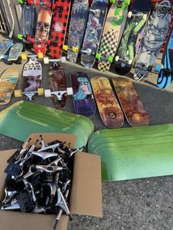 Custom skateboards and parts