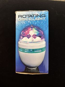 Rotating Disco Light