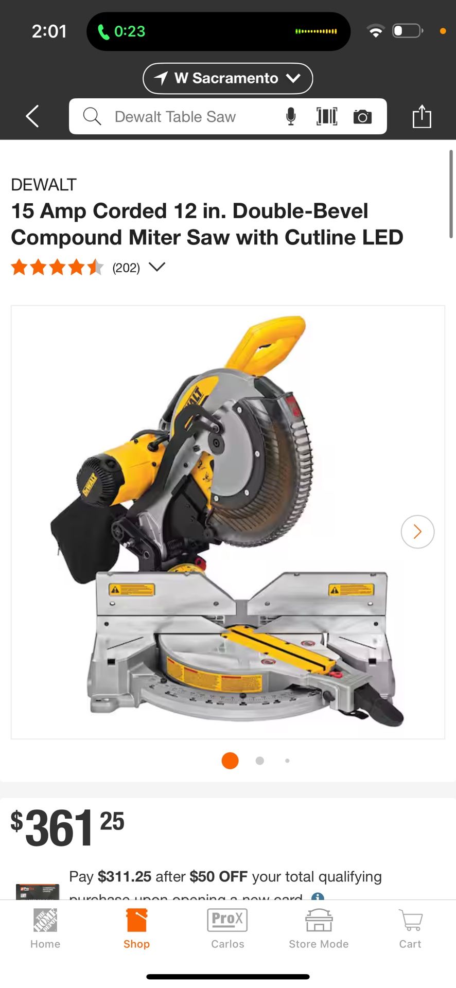 15 Amp Corded 12 in. Double-Bevel Compound Miter Saw with Cutline