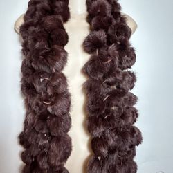 Elegant Women's Rabbit Fur Scarf'. $28.