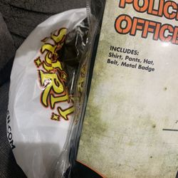 Halloween Police Costume NEW