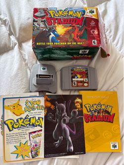 Pokemon stadium complete with original box