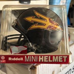 Riddell Arizona State Sun Devils Black Matted Non-Speed Mini-Helmet