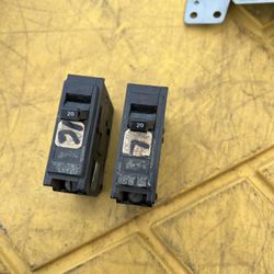 20 Amp 1 Pole Breaker