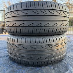 (2) 225/45/17 Lexani Used Tires