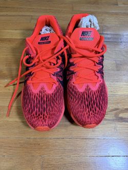 Nike Zoom Winflo 5 Red Black Running Shoes Men’s Size 10 AA7406-600. B