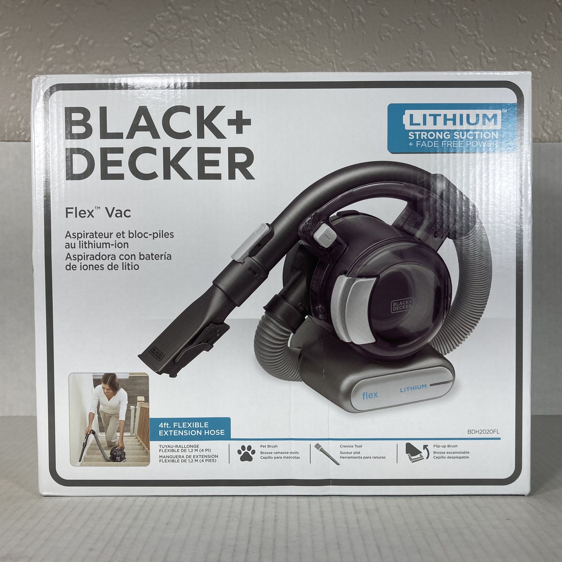 🔥Black & Decker BDH2020FL Dustbuster Flex 20V MAX Hand Vacuum 1.5 Ah  SHIPS NOW