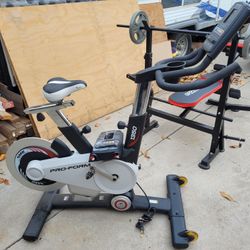 Stationary exercise bike