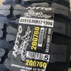 Nitto Mud Grappler 33x12.50R17