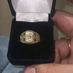 Mens Gold Ring