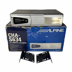 Alpine CHA-S634 - 6-Disc MP3 Car Audio CD Remote Changer - Ai-Net Compact Disc