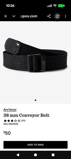 Arc'teryx Conveyor Belt in black size L