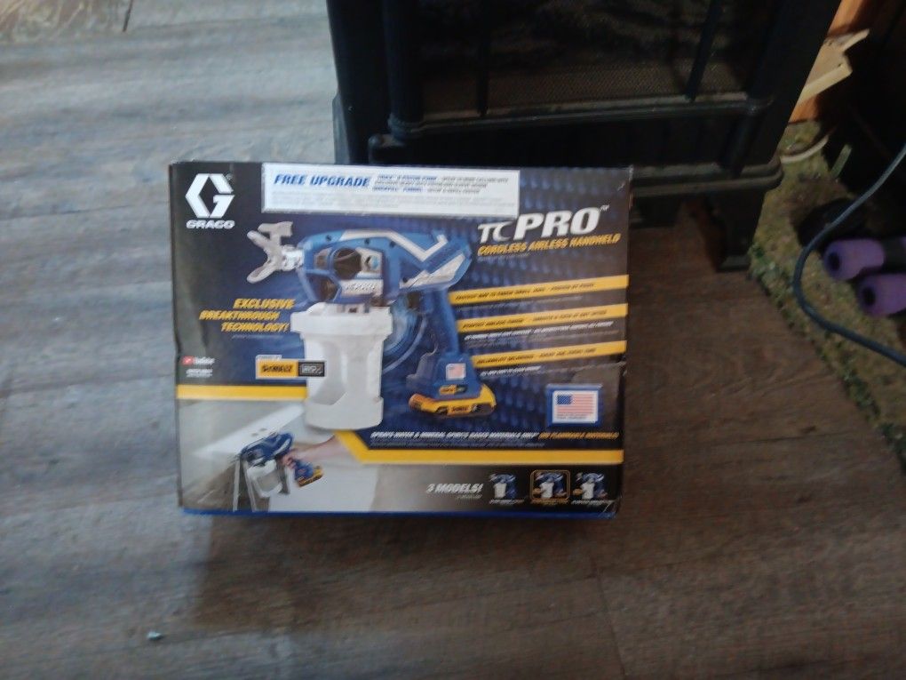 Brand New Graco Tc Pro Cordles Airless