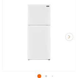 Magic Chef
10.1 cu. ft. Top Freezer Refrigerator in White