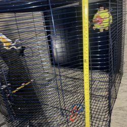Large Bird Cage With Toys