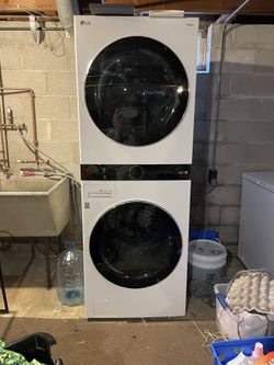 LG Stackable Washer And Dryer