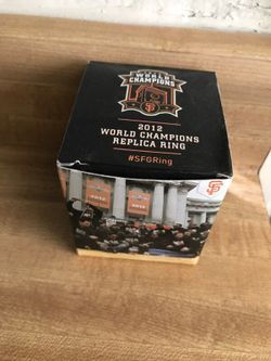2012 World Champions REPLICA RING