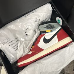 Jordan 1 high union la Chicago shadow