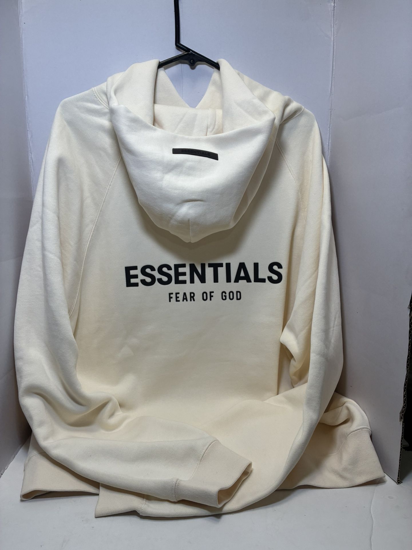 Cream Essential Hoodie