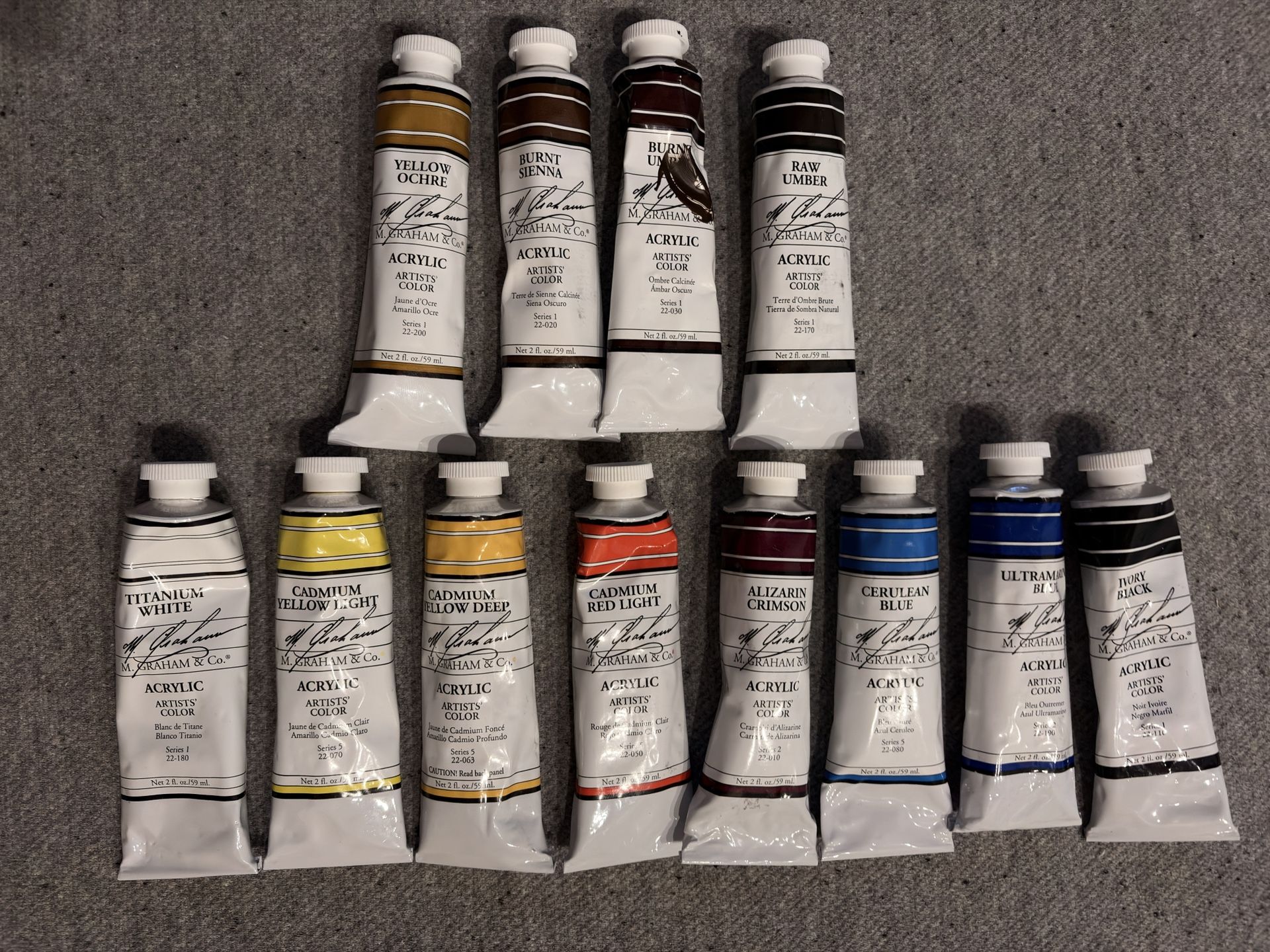 M. Graham & Co. Acrylic Paint Set