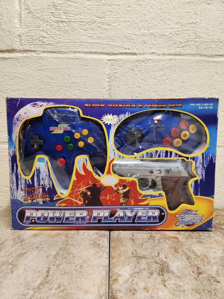 Power Player Super Joystick Video Game System