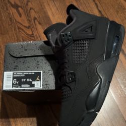 RETRO 4s BLACK CAT 