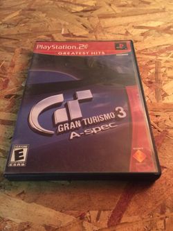 Gran turismo 3 A-spec ps2