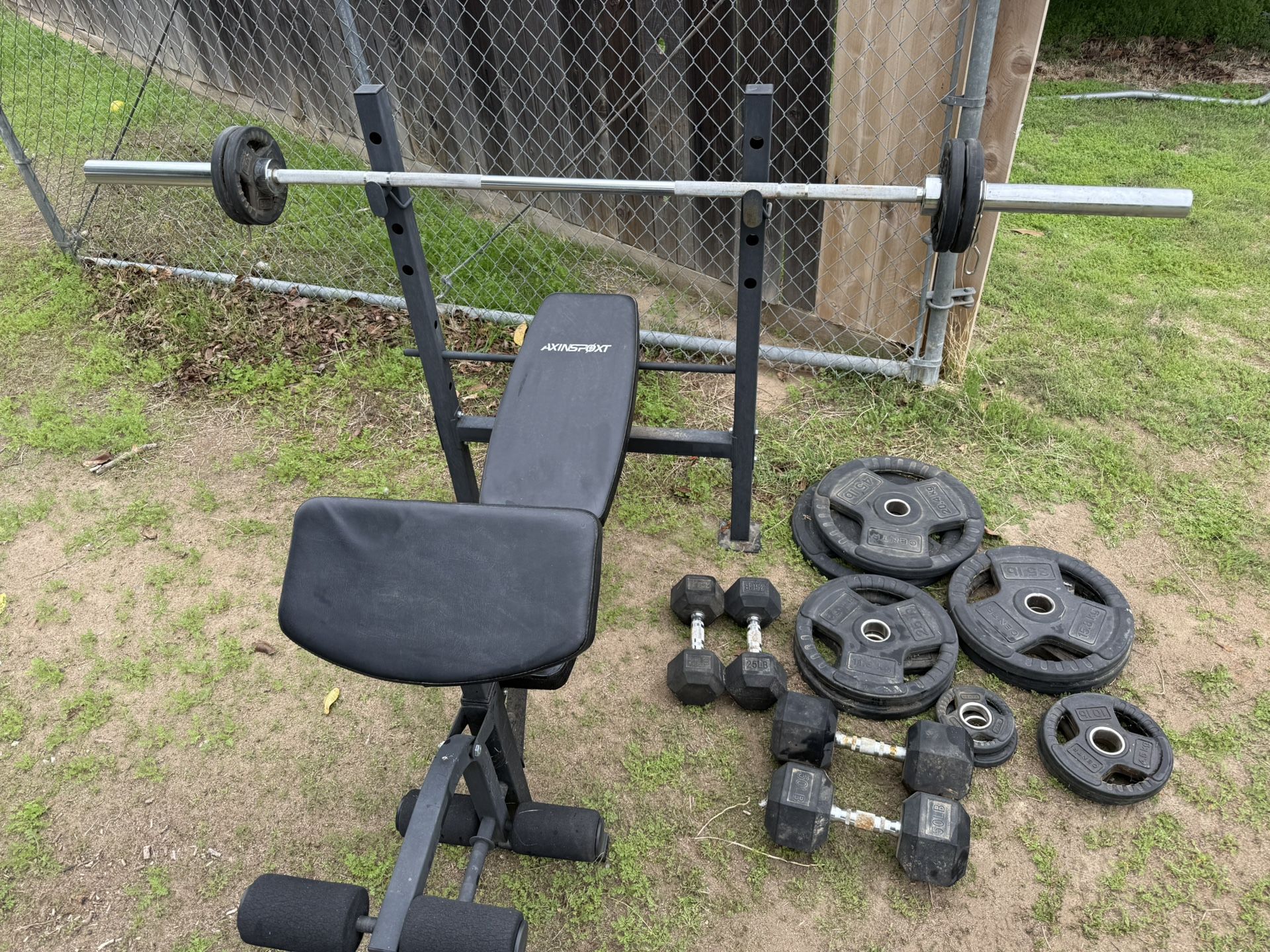Weight Lifting Set 