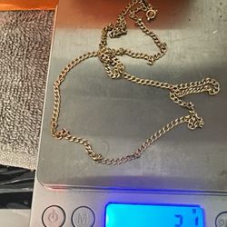 10k Gold Curb Link Chain 