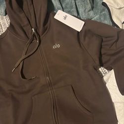 Brown alo hoodie