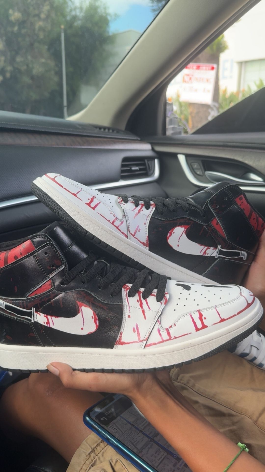 Ghostface Knife Air Jordan 1
