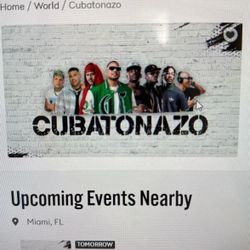 Cubatonazo Tickets For Saturday 11/16