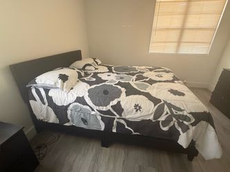 Bed frame. Queen bed
