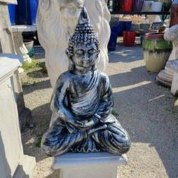 Concrete Buddha Statue / Cement Backyard Patio Garden Buddhas