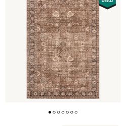 New Washable Rug 5 X 8