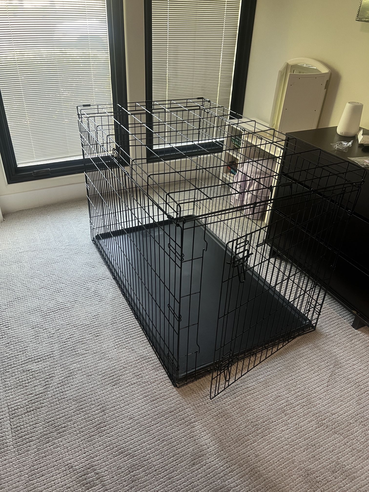 Large dog cage