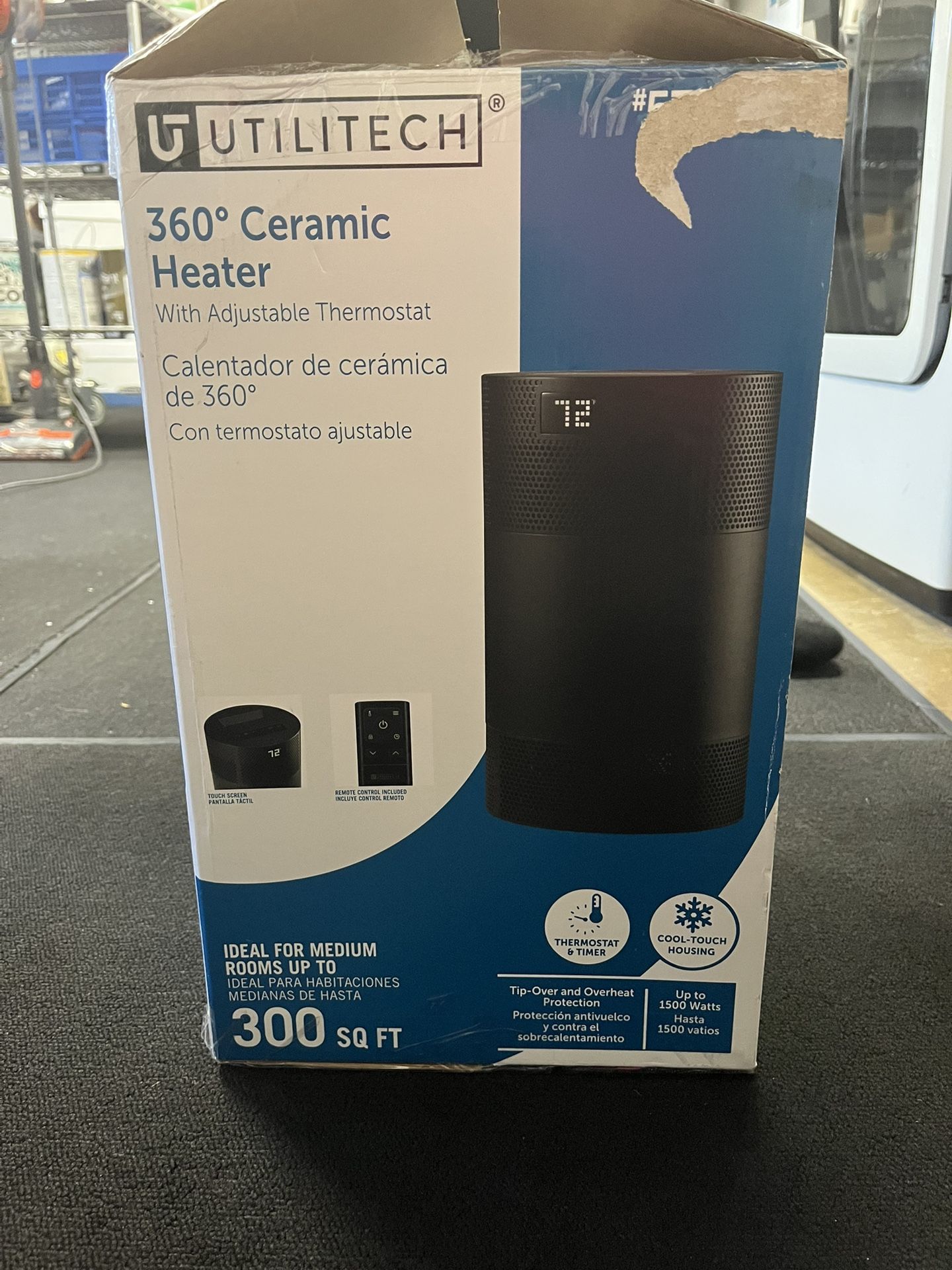 Utilitech 360 Degree Ceramic Heater