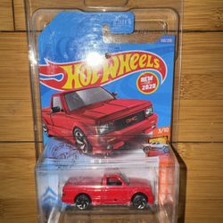 Hot Wheels GMC Syclone Red 