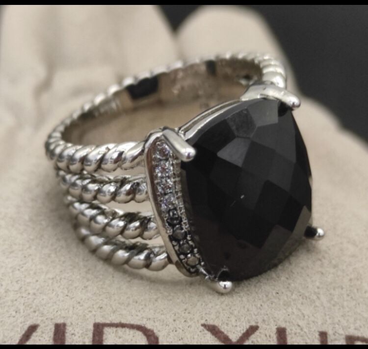 Sterling Silver Ring Size 8