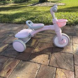 SEREED Colorful Lighting Toddler Tricycle for 2-5 Years Old