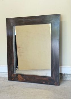 Handmade Rustic Wood Wall mirror 25" * 29"